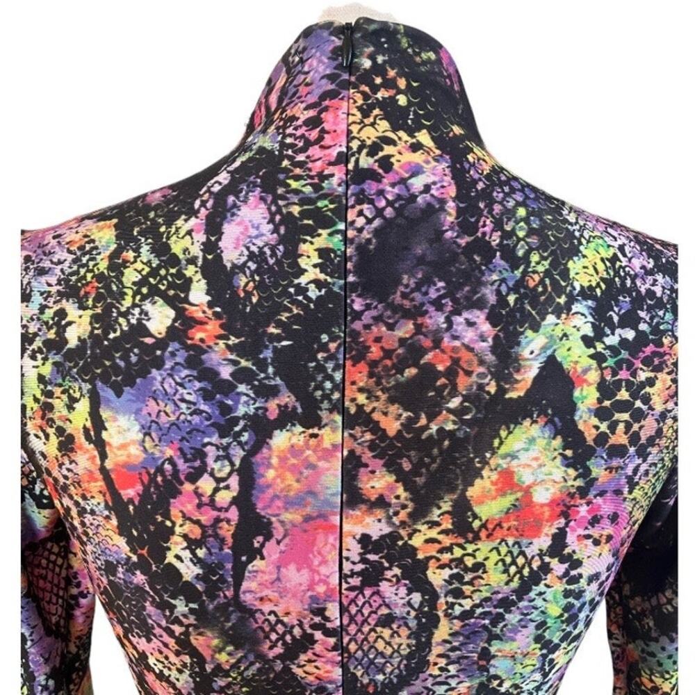 Fashion Nova Multi Color Python Snake Print Bodyc… - image 3
